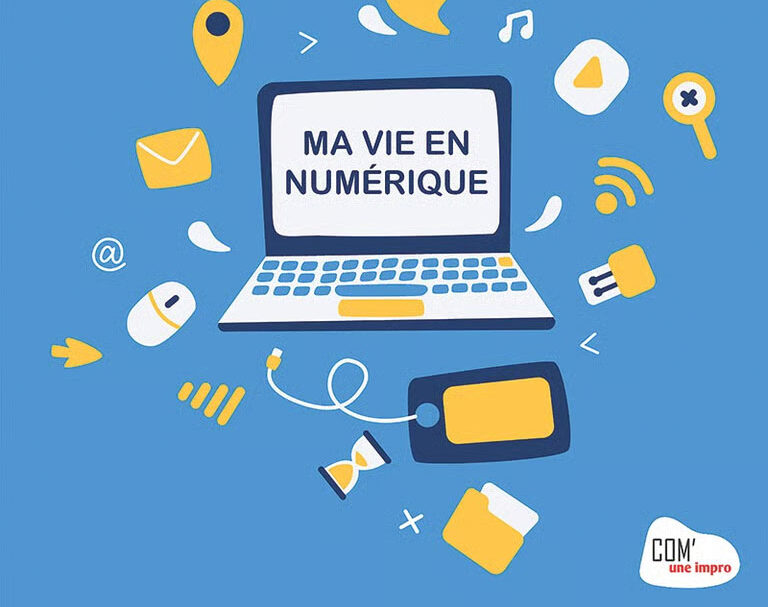 Affiche Ma vie en numerique